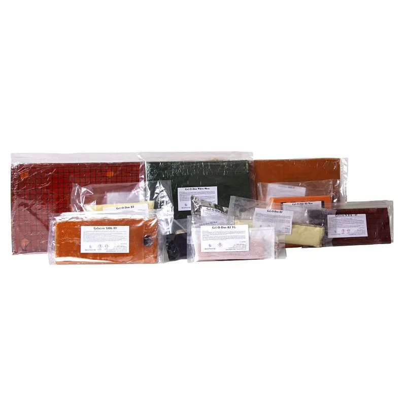 Productos en gel Gel-O-Dor® y Gelactiv®