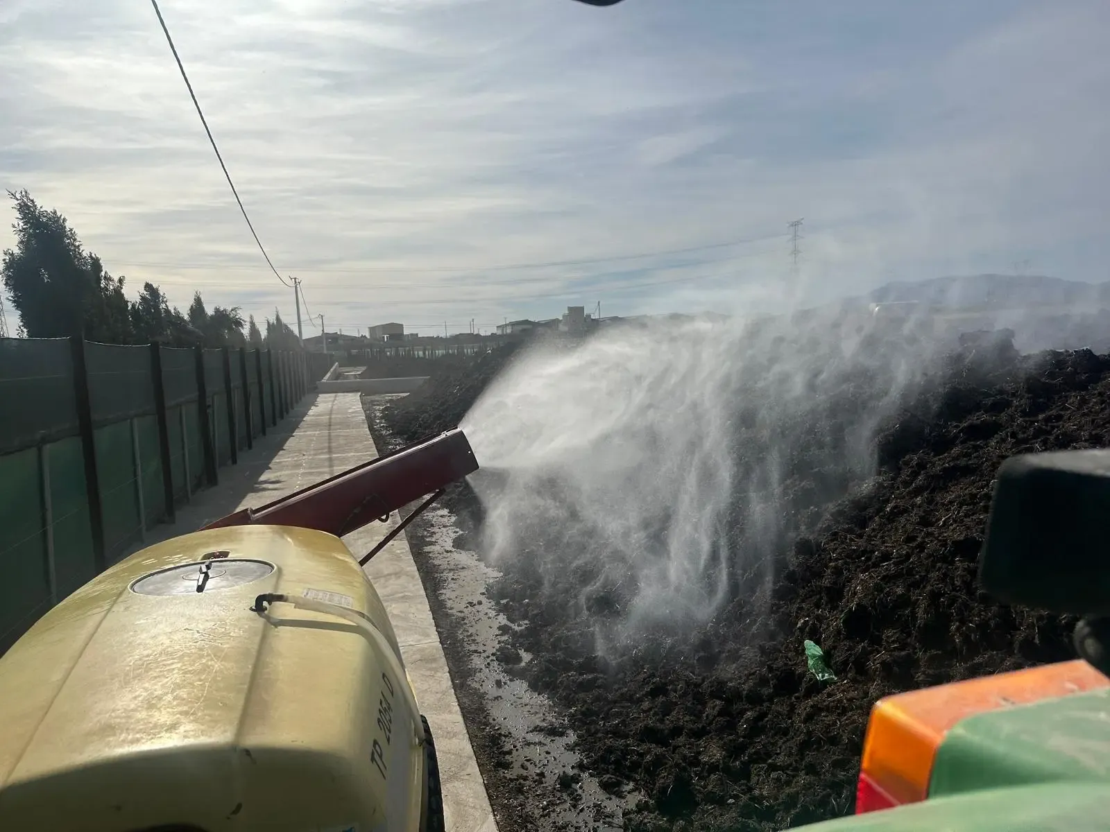 Tratamiento de compost al aire libre 3
